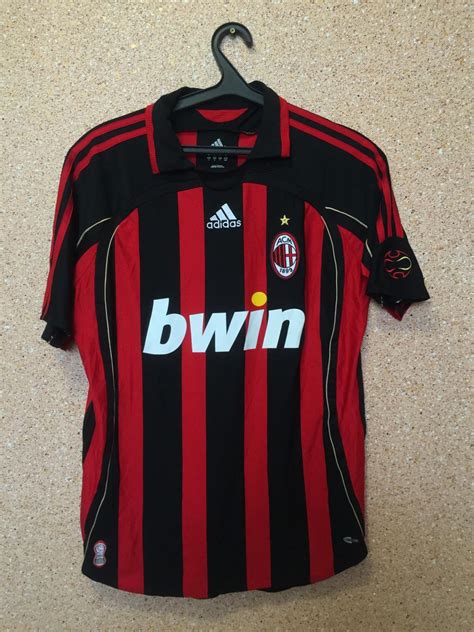 ac milan vintage|AC Milan Football Shirts 